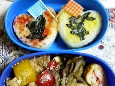 ポケットモンスターのお弁当箱でお弁当2　女性向き